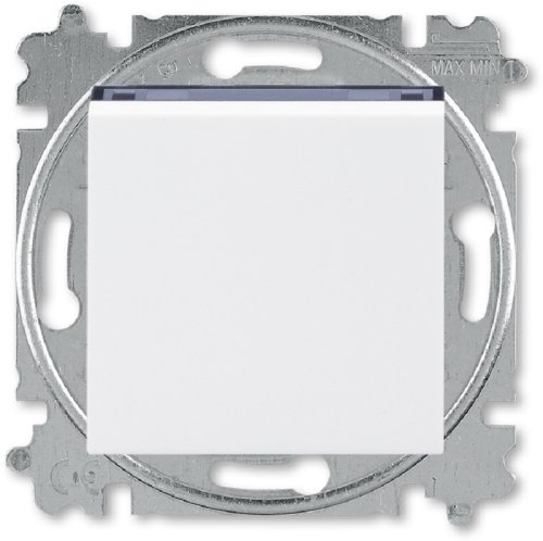 Переключатель без рамки ABB EPJ Levit 1-кл. перекрестный белый/дымчатый чёрный фото Переключатель без рамки ABB EPJ Levit 1-кл. перекрестный белый/дымчатый чёрный картинка